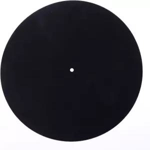 Wondiwe 논슬립 패드 두께 3mm 10인치 정전기 펠트 플래터 턴테이블 매트 진동 LP 바이닐 레코드