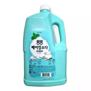 퐁퐁 베이킹소다 주방세제 3000ml x4개
