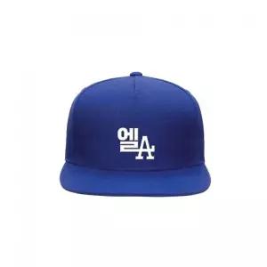 RCO 엘A 코리아타운 베이스볼 캡 블루 2346215