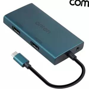 (올핀)USB C타입 HDMI VGA 멀티 영상컨버터 화면복제 화면확장