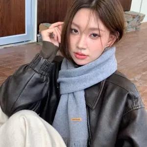 (올핀)쁘띠 목도리 숏 머플러 남성 여성 커플용
