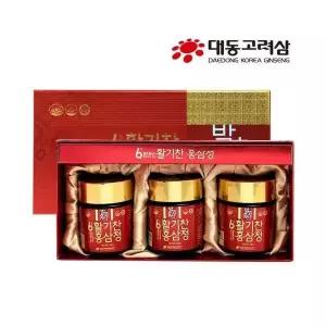 대동고려삼 6년근 활기찬홍삼정 100gx3병(쇼핑백동봉)