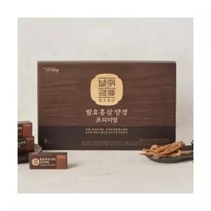 한국야쿠르트 발휘 발효홍삼양갱 프리미엄 (40g X 15개) (쇼핑백동봉)