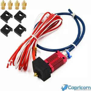 hiBCTR 엔더 3 /Pro/V2 3D 프린터 조립 압출기 MK8 핫엔드 키트 24V 0.4mm 노즐 업그레이드