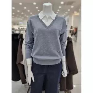 한정수량 [더아이잗] 니트셔츠 배색 니트 IR3M1PO941 2819546