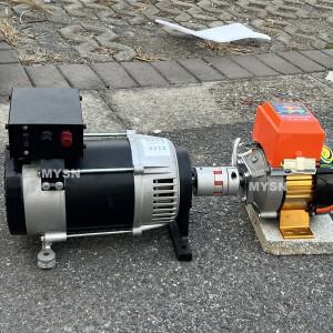 50KW 100KW 무료 에너지 영구 자석 발전기 220V 380V 브러시리스 세트 조절 가능한 모터가 있는 자기