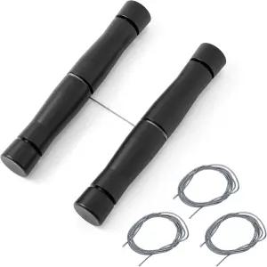 고마케 엠블럼 제거 도구 비닐 랩 자동차 표면 로고 플레이트라인 3PCS 교체용 PE 케이블-빨간색 랩핑 필름
