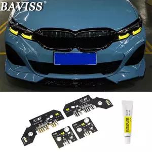 CSL 노란색 DRL LED 모듈 보드 세트 BMW 3 G20 Pre-LCI 적응 형 LED 헤드 라이트 2019