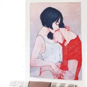홈스타일링 인테리어액자 테피스트리 인테리어 그림 벽장식 M