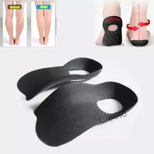 XO-다리 교정용 정형 안창 평발 아치 지지대 패드 신발 삽입물