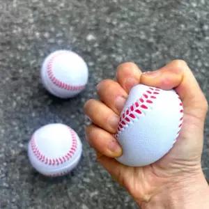 말랑한 야구공 지름 7cm 캐치볼 야구 게임 볼 말랑 안전 소프트 연습 학교