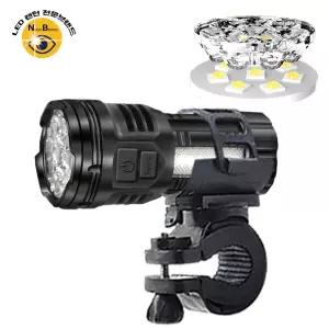 COB LED 자전거 라이트 멀티 야외 안전등 랜턴 전조등