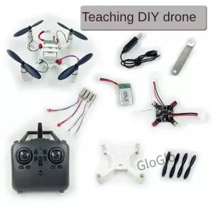 DIY 드론 PVC RC 비행기 미니 원격 조종 학교 실험 모델 제작 쿼드콥터 크리스마스 선물 게임