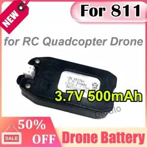 811 K07 D12 3.7V 500mAh 미니 드론 배터리 RC 쿼드콥터