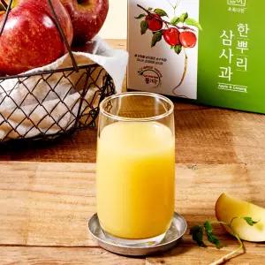 새싹인삼을 가득 담은 한뿌리삼사과 100mlx30포
