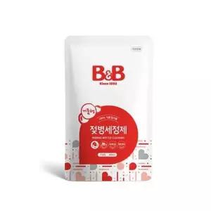 세정제 살균 리필 세척기 비앤비 젖병 거품형 400ml