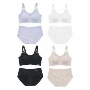 PLAYTEX [4SET] 노와이어 아이디얼포스쳐 브라팬티 2360012