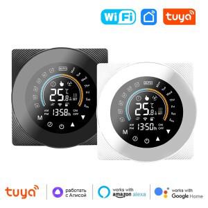 물전기 바닥 난방 가스 보일러 온도 컨트롤러 용 Tuya 스마트 라이프 Wifi 조절기는 AlexaGoogle 홈과 함께