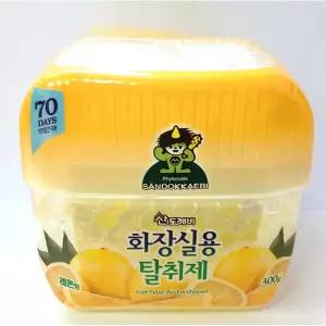 산도깨비 방향제 화장실용 탈취제300g 레몬향 x 1개