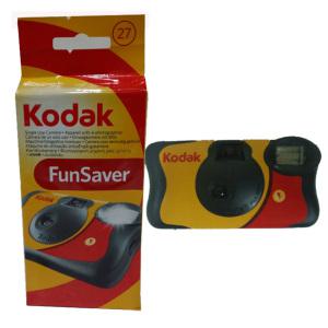 펀세이버 코닥필름카메라 필름내장27장 1개/플레시/FunSaver 맑고흐린날 실내외 어디서나