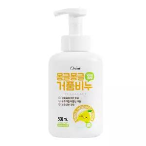 오릭스 몽글몽글 거품비누 (상큼한 레몬향) 500ml