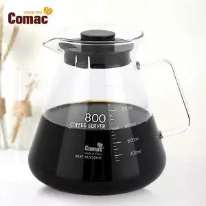 유리 커피서버 포트 드립주전자 800ml (G6) [커피서버,커피주전자,핸드드립주