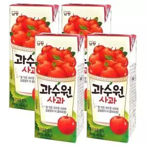 남양 과수원 사과 190ml 24팩 2박스