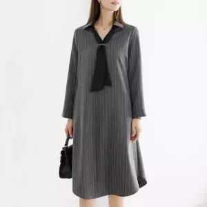 [데드라](100size)배색라인타이원피스 OPE4014