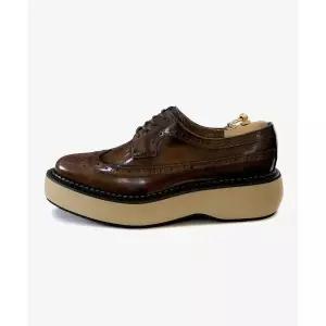 국내매장판 [5월 28일 배송] JOENSHOE 휴만 5cm 오버솔 윙팁 옥스퍼드 브라운 529961