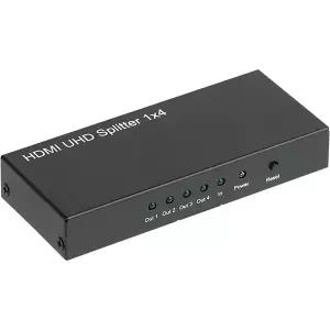 강원전자 NETmate NM-HSA14N 4K 60Hz HDMI 2.0 1:4 분배기