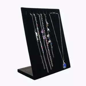 굿디피 스탠드 목걸이 진열대(20x24cm) (블랙) 보관함 주얼리 쥬얼리 정리함 장식용 인테리어