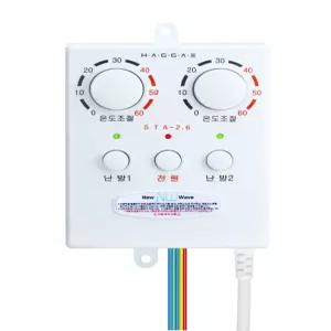 써브텍 STA-2.6 온돌판넬 조절기 2난방 2.6kw HAGGAE NW NEW WAVE