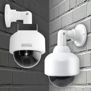 가짜 cctv 원형/모형/감시/카메라/CCTV/가정용/보안/방범용/감시용/점멸/씨씨티비/모조/시시티비