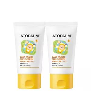 [아토팜] 이지 워시 선스크린 60mlx2개 (SPF50+ PA++++)