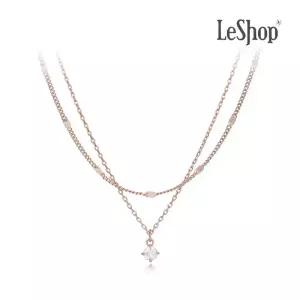 [르샵주얼리] 14K 루엘 믹스 체인 목걸이(GoldPlated)_LJ6029BRN