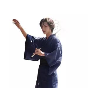 남성 유카타 코스프레 온천복 기모노 전통의상 일본풍 오버핏 캐주얼 의상
