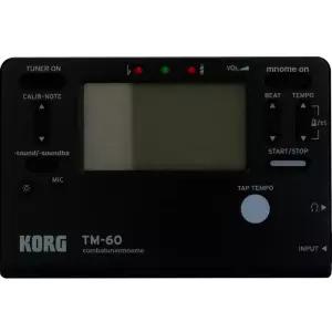 마이크 튜너 tm60c 픽업 콤보형 클립 블랙 플루트 튜닝기 기타