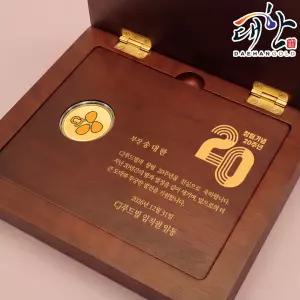 순금 코인 골드바 레이저 각인 속판각인 상패 1.875g 감사 퇴직 선물 기념