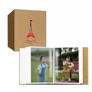 캐논 CP1500 크래프트 포켓앨범 엽서 100장 에펠탑/포토카드앨범/띠부씰북앨범/사진보관/포토앨범/화일