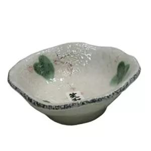믹싱볼 17.5cm 샐러드볼 그릇 도자기 접시 원형 꽃/샐러드그릇/다용도볼/주방볼/그릇볼/소쿠리/원형믹싱볼