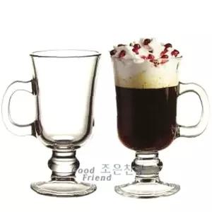 유리컵 커피잔 아이스커피잔 아이리쉬 파사바체 머그잔 찻잔 225ml 머그컵
