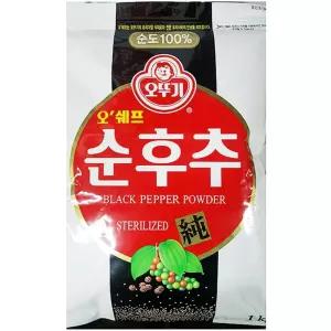 순후추가루(오뚜기 1K)X10 [BSN82258]