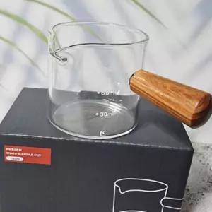 (다올)내열 유리컵 100ml 핸들 비커 저그 물컵