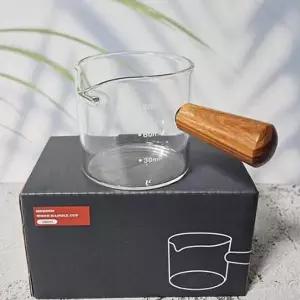 프리미엄 내열 유리컵 핸들 유리잔 비커 저그 100ml