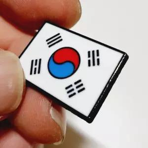 (다올)행사 정장 태극기 뱃지 공무원 국가 행사용