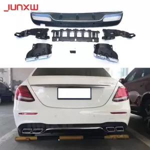 벤츠 C 클래스 W205 스포츠 범퍼 C63 AMG PP 리어 립 디퓨저 호환