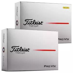 타이틀리스트 PRO V1X 골프공 2025년 12개입 1더즌