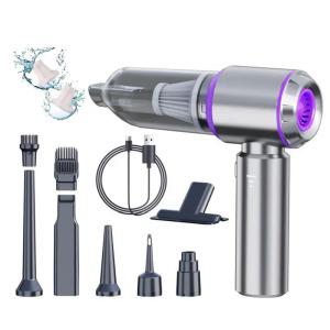 차량용청소기 ST-6653Plus 16000pa BLDC모터 무선청소기 무선에어건 2in1