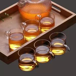 [제이큐]내열유리 찻잔 (6p 80ml)