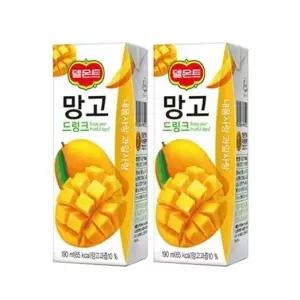 롯데 델몬트 망고 드링크팩 190ml x 48 무배